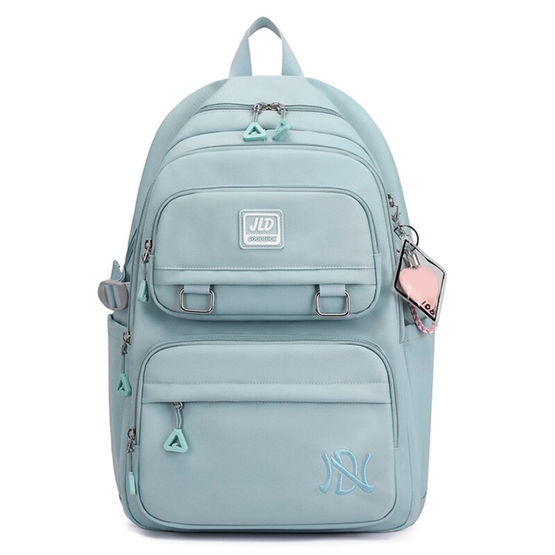 Многокарманный школьный рюкзак, нейлоновый рюкзак, повседневный рюкзак для подростков и молодежи