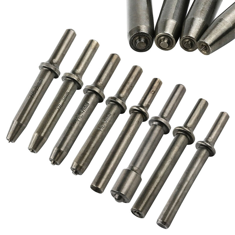 1 Pc pneumatico Air Rivet Nail Head Semi Hollow Solid per scalpelli a percussione elettrico accessori per la ristrutturazione di utensili elettrici
