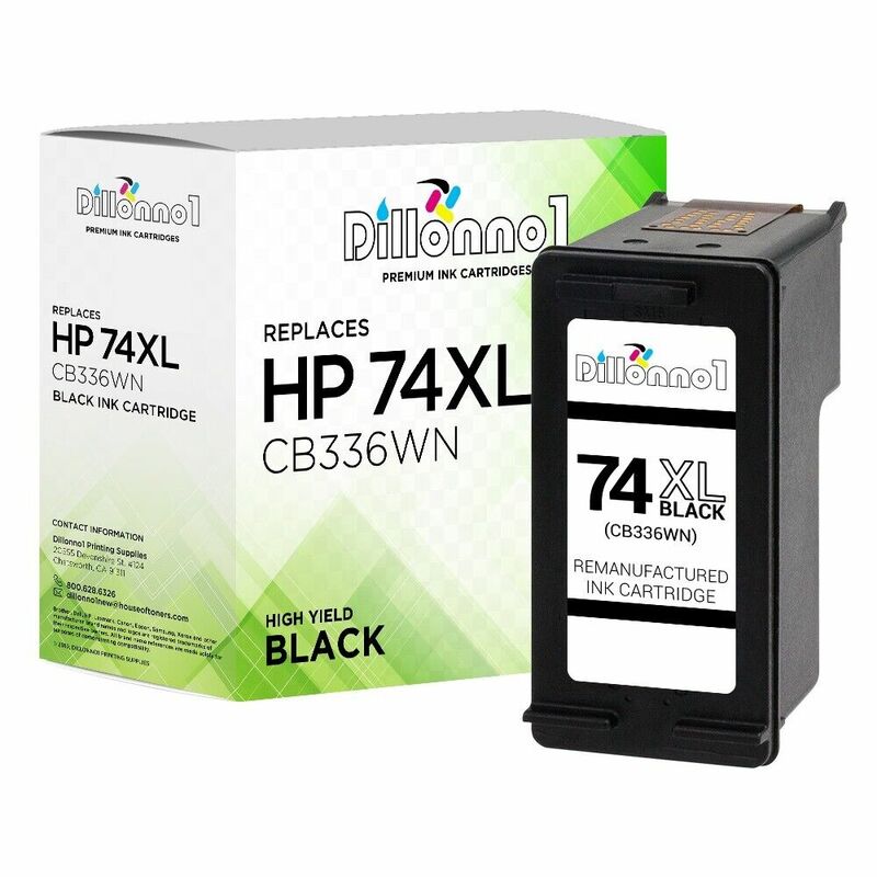 Черные чернила # 74XL для HP Deskjet D4260 D4263 D4268 D4280 D4360 D4363 D4368