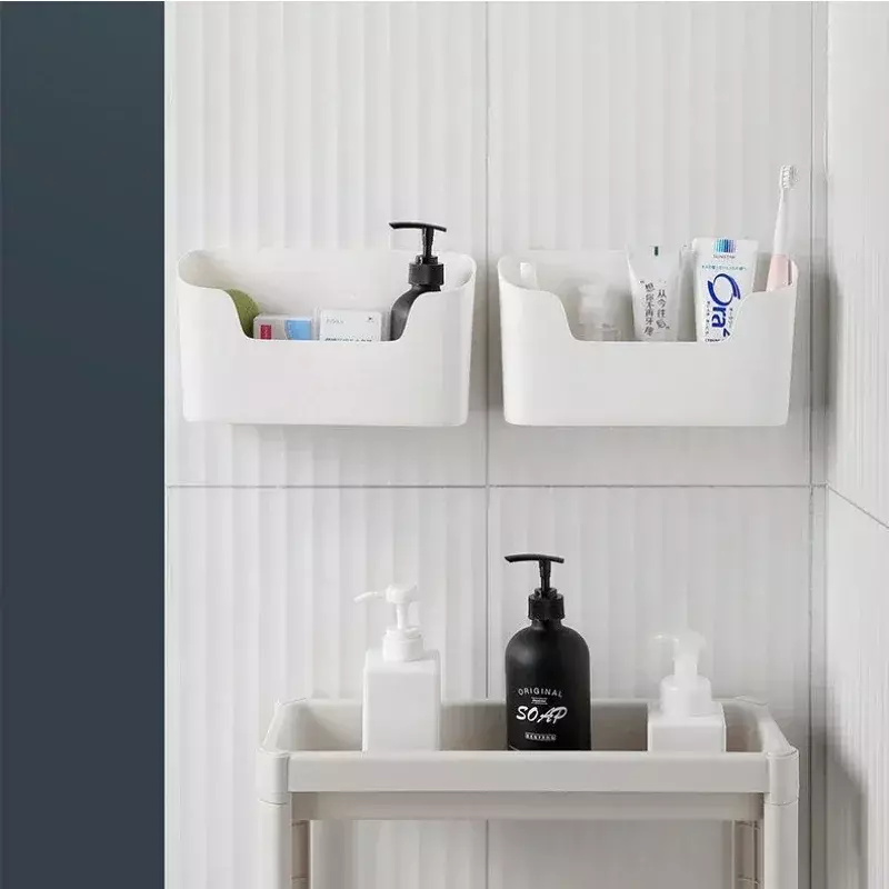 Küche Wand kleber Lager regal multifunktion ale Schrank tür Aufbewahrung sbox unter Waschbecken Schublade Regal Bad Organizer