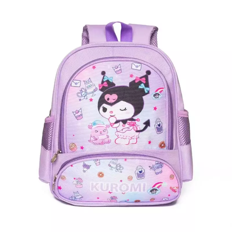 Sanrio New Hello Kitty Student Schoolbag Cartoon Children Cute and Lightweight Large Capacity Men's and Women's Backpack