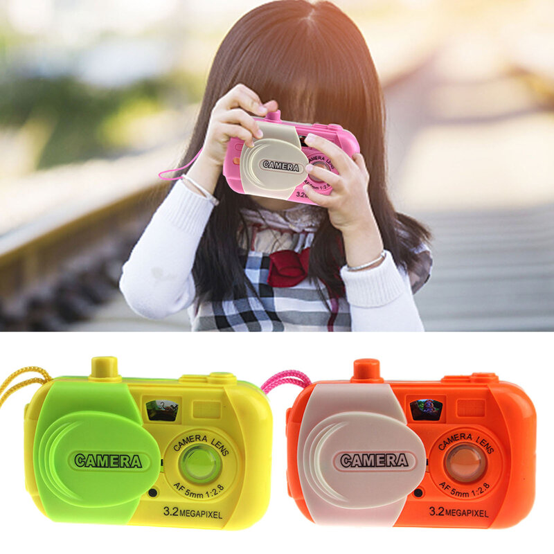 Mini Trẻ Em Mô Phỏng Chiếu Camera Bằng Nhựa Máy Ảnh Kỹ Thuật Số Đồ Chơi Động Vật Chiếu Hoa Văn Camera Đồ Chơi Hình Thú Dễ Thương