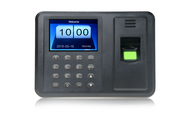A8 Attendance Machine Password+Fingerprint 2.8 Inch Color Screen Set Directly No Need To Download Software U Disk Export Report