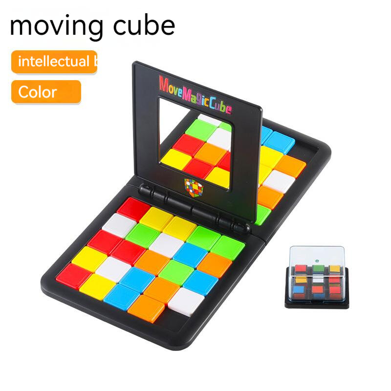 Przestrzenne Puzzle 3D Puzzle wyścig kostki planszowe gra dla dzieci zabawka rodzic-dziecko podwójna łamigłówka gra na stole magiczna gra