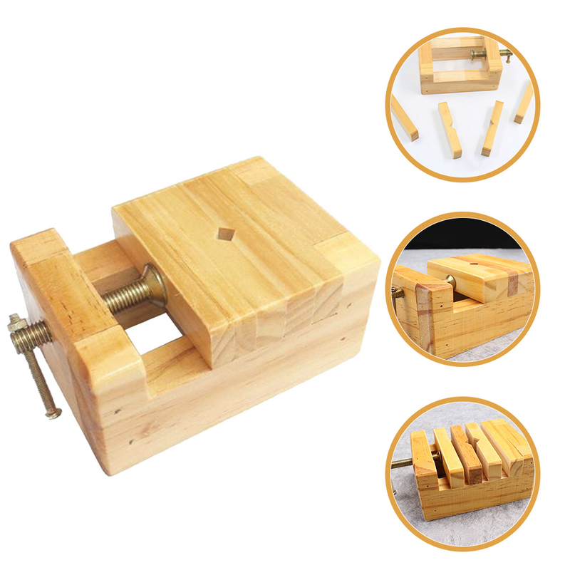 Wood Carving Clamp Press Diy Mini Flat Pliers Vise Clamp Seal Stone Bed Table Bench Vice Seal Hand Tools For Woodworking