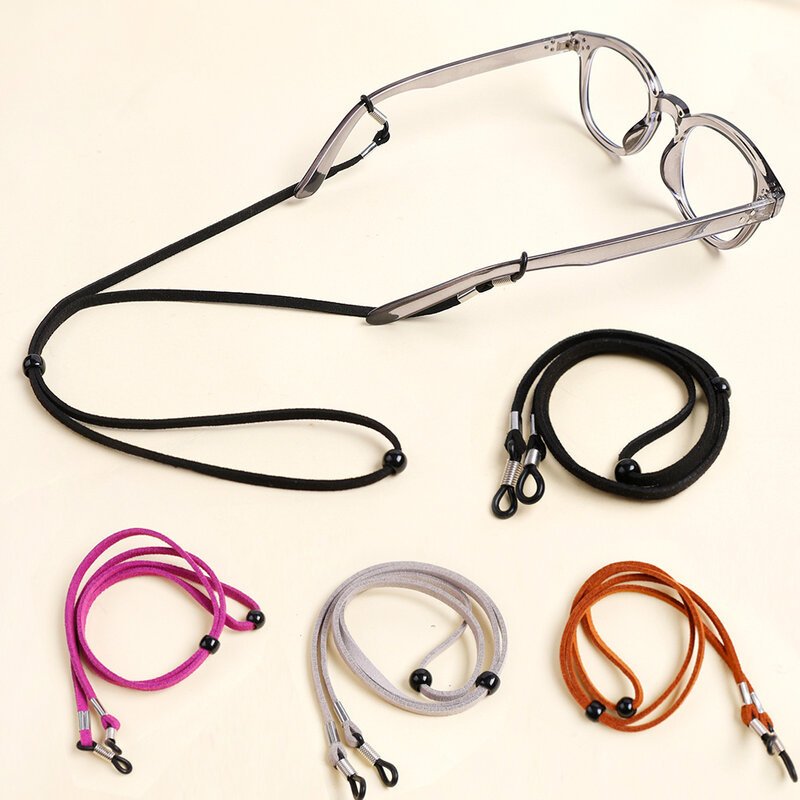 Cadena de fijación de gafas de sol ajustable para mujer, cadena de fijación de gafas para mujer, cuerda antideslizante, soporte de seguridad, accesorios para gafas