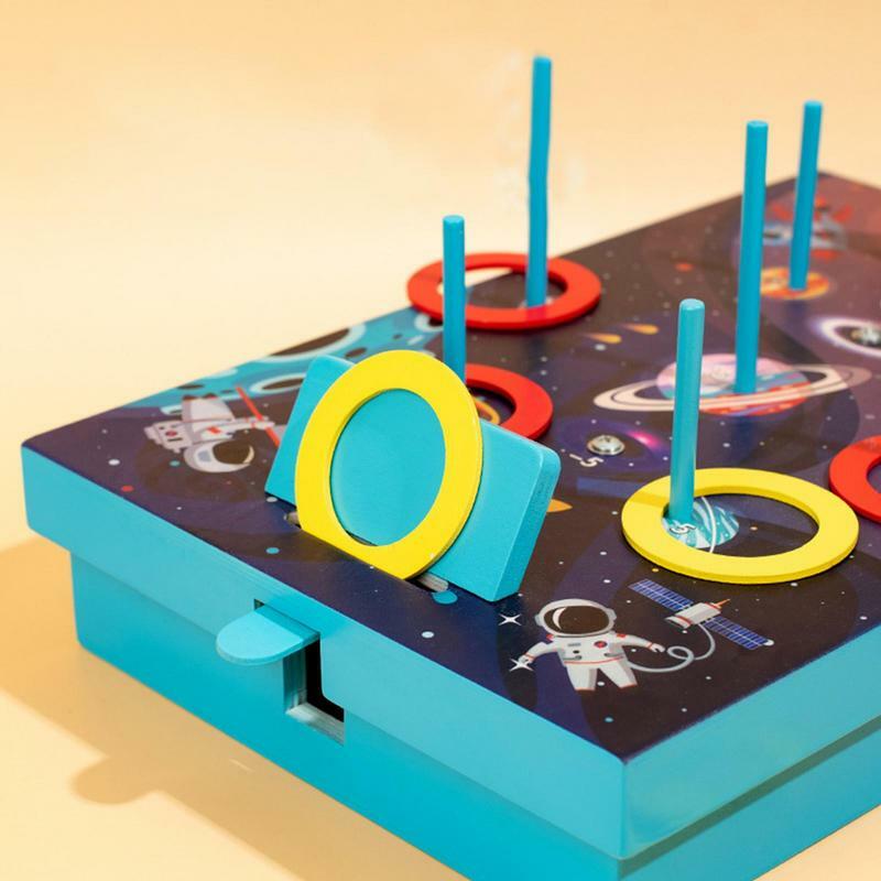 Desktop-Spiele Rings piel für Kinder Familien spiel Nacht Spaß Wettbewerb Spiele Brettspiele für Erwachsene und Kinder