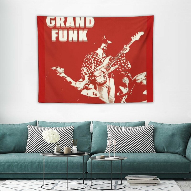 Grand Funk железная дорога. Гобеленовые украшения для комнаты, эстетическое украшение для комнаты