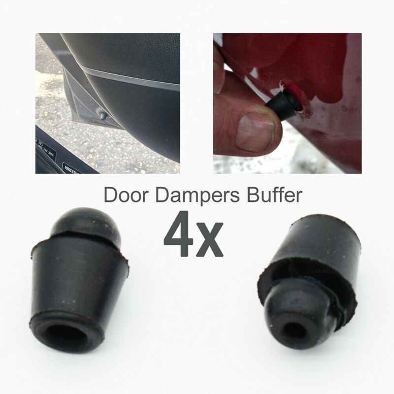 4 Stuks Bumper Deur Overslam Rubber Voor Hyundai Kia K3 K4 K5 Elantra Accent Tucson Zwarte Deur Buffers 8219128010 Accessoires