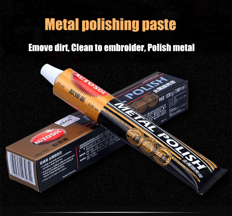 Metal Polishing Paste, Copper Paste, Gold and Silver Jewelry Polishes, Hardware Watches, Deoxidation and Rust Removal 50g
