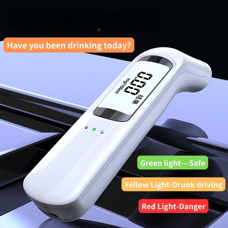 YAKISON lcohol Tester Professional High Sensitivity Breathalyzer Non-Contact Alcoholometer Type-C Portable Breathalyzer