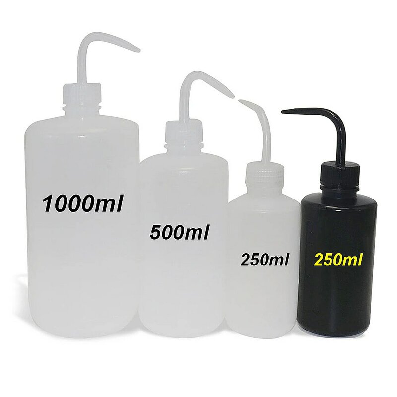 液体用の透明な柔軟な肉容器,スプレーボトル,1個,150/250/500 ml