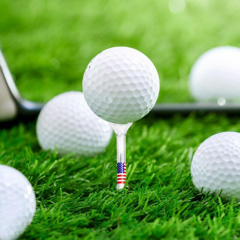 Magliette da Golf resistenti alla rottura magliette da Golf infrangibili Premium 20 pezzi plastica trasparente riducono l'attrito nazionale americano per lato