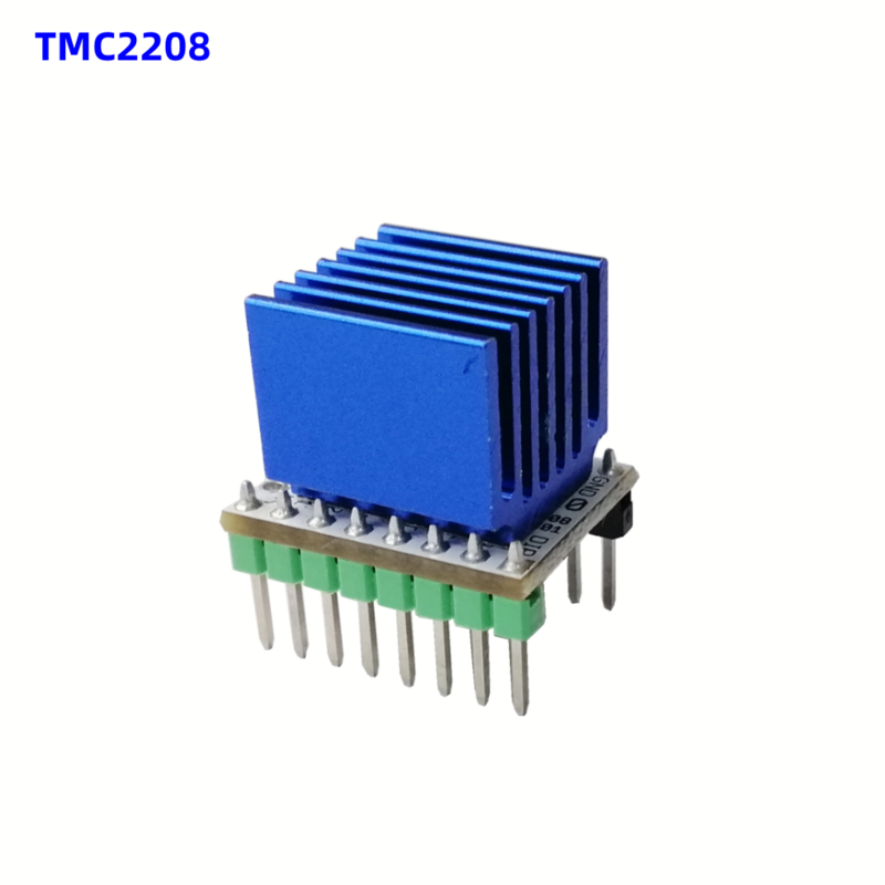 Controlador de motor paso a paso TMC2208 TMC2209 TMC2225 DRV8825 A4988, controlador paso a paso del motor CNC, disipador térmico para nema 17, 2208, 2209