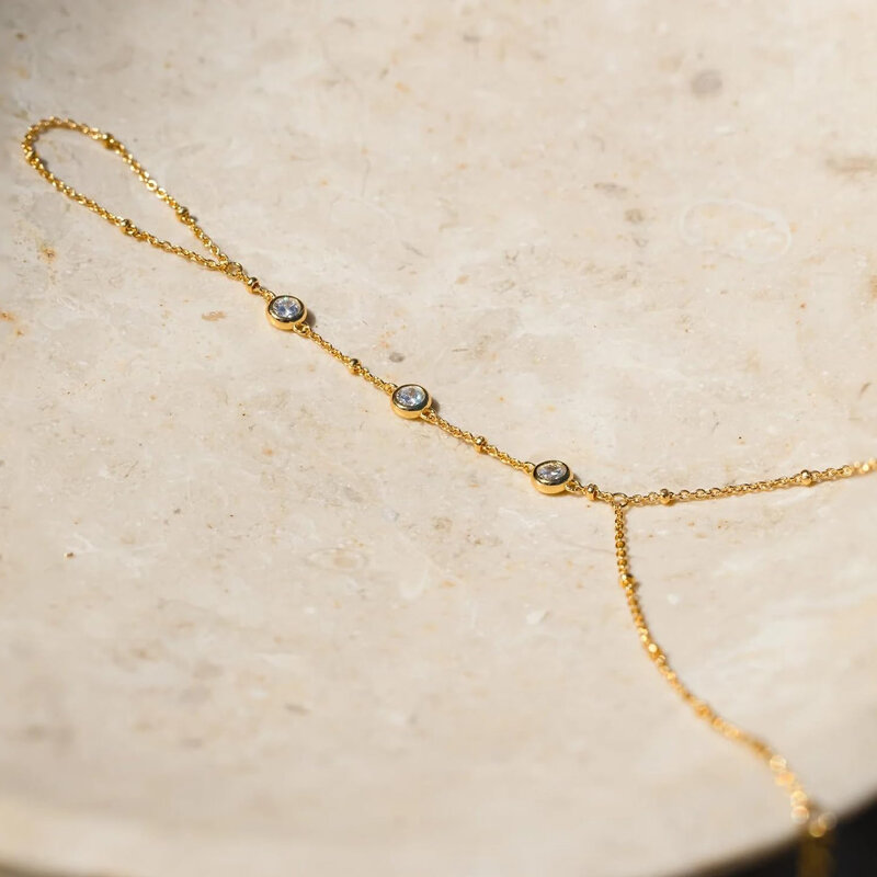 Модные золотые и серебряные браслеты для женщин, изящные модные браслеты-цепочки с кубическим цирконием и кристаллами для девушек, ювелирные изделия