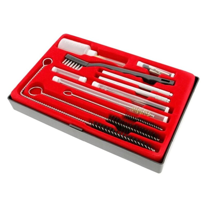 23Piece Professional Sprayer Cleaning Brush Cleaning Kit Cleaning Tool Paint Brush Cleaning Oil Plastic+Metal