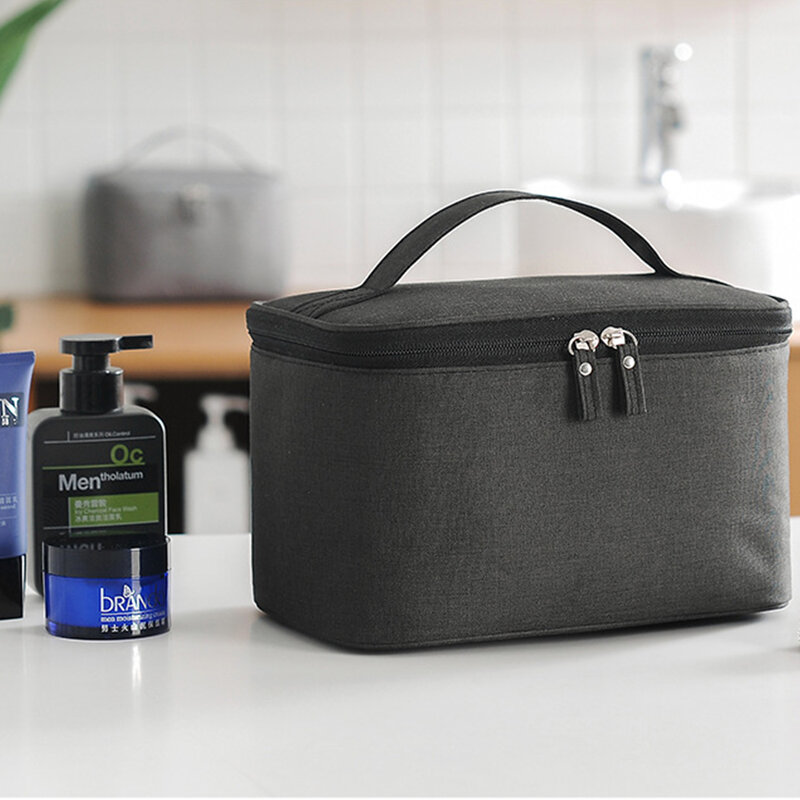 Moda Grande Capacidade Cosmetic Bag Viagem Toilet Storage Bag Outdoor Travel Wash Bag Impermeável Homens Mulheres Maquiagem Bolsa Bath Bag