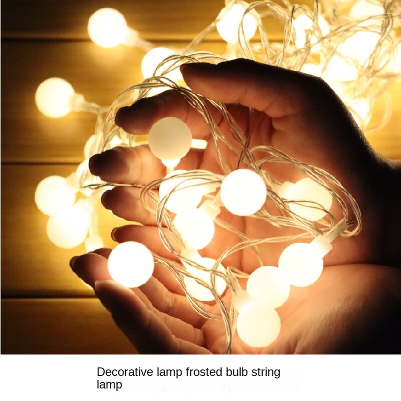 Outdoor String Camping Battery Atmosphere Light Camping USB Light Lighting Light Bulb Decorative Light String