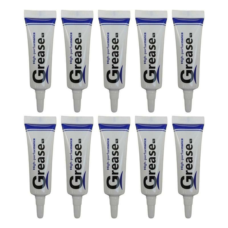 10pcs Silicone Grease Lubricant Waterproof Silicone Faucet Sealant Plumbers Valves Grease For O-rings Long-Lasting Lubrication