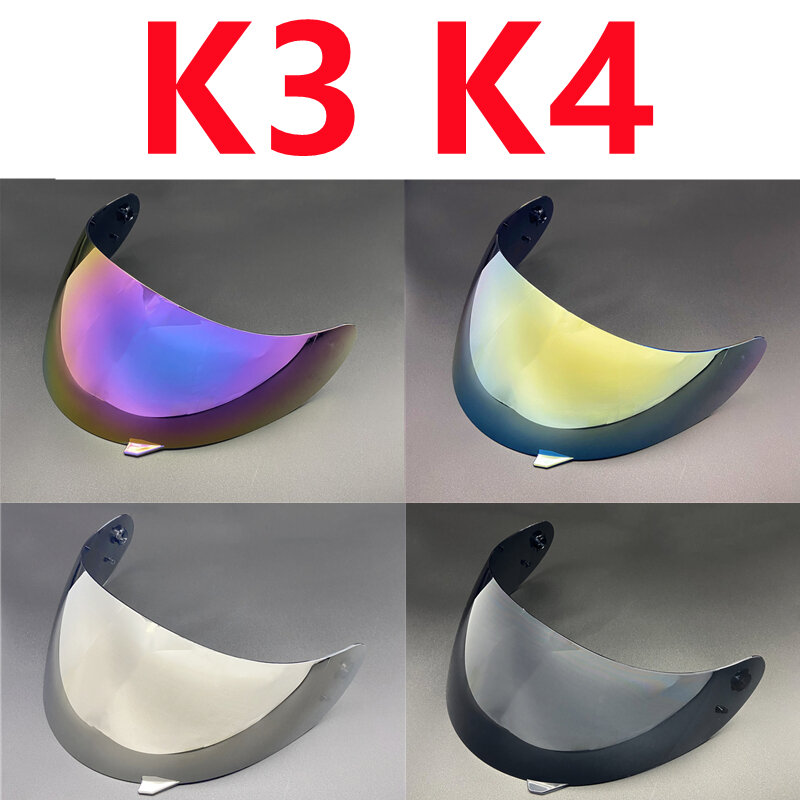 Sunshield viseira para AGV K3 e K4, Moto Acessórios Capacete, Face Shield, Viseira, Sunshield, Moto Face Shield