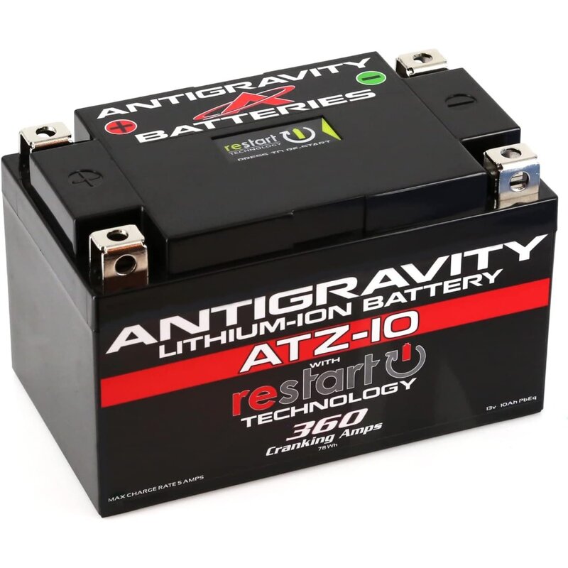 ATZ-10 эффективная литиевая батарея для мотоцикла Powersport со встроенным запуском. 6,1 Ач