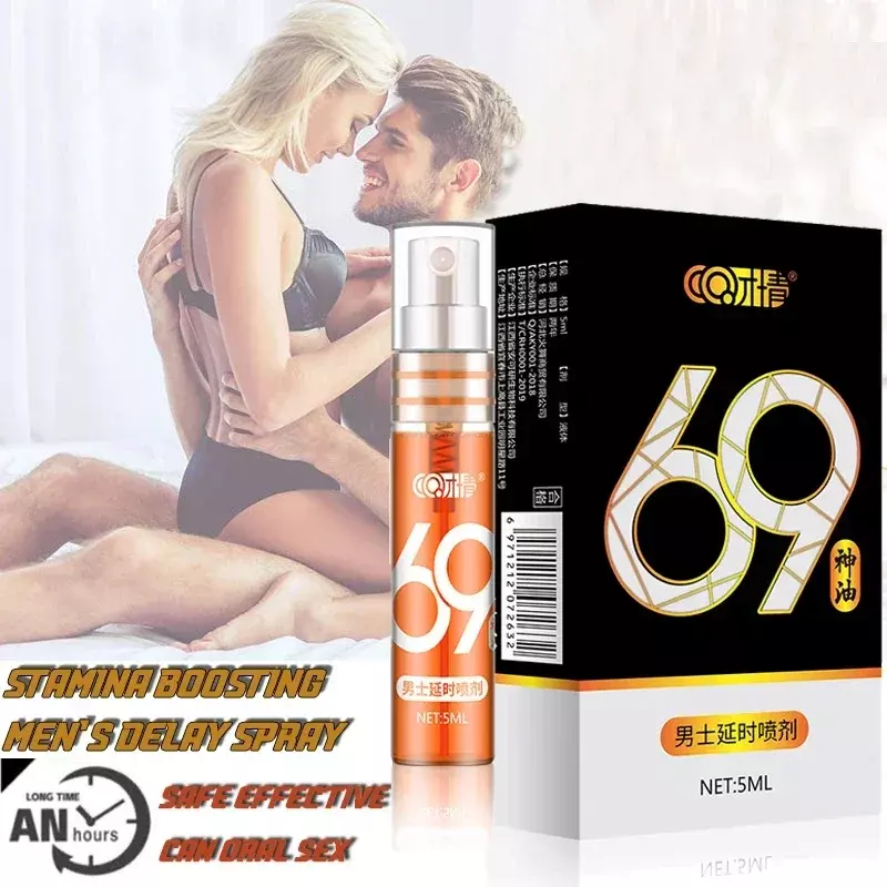 60 Minutes Sex Delay Spray For Men Big Dick Lasting Products Anti Premature Ejaculation Prolong  Erection Penis Enlargement Oils