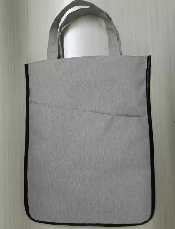 กระเป๋าใส่คอมพิวเตอร์แบบพกพากระเป๋าถือแบบพกพาพิมพ์โลโก้ tas Jinjing kanvas กระเป๋าเอกสารใส่เอกสารได้ถุงเก็บของเดินทาง