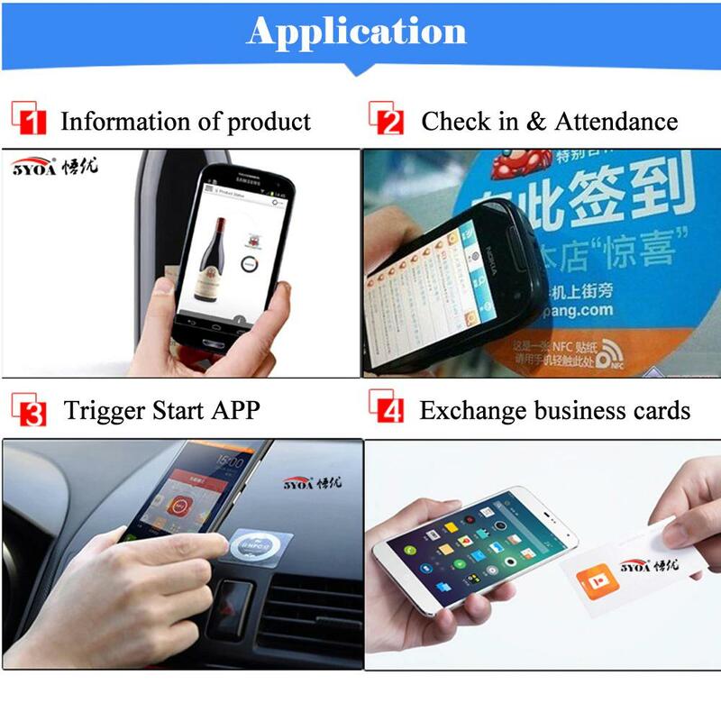 Piezas NTAG215 NFC en blanco, copia de producción de juegos, etiquetas de PVC, 13,56 MHz, TagMo RFID, atajos de automatización personal de teléfono, tarjeta de 504 Bytes, 10 Uds.