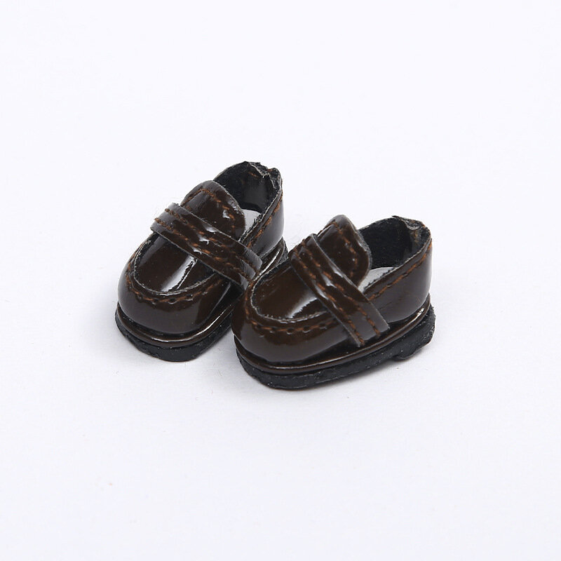 HOUZIWA New GSC 1/12 BJD Doll Shoes OB11 Doll Shoes Leather