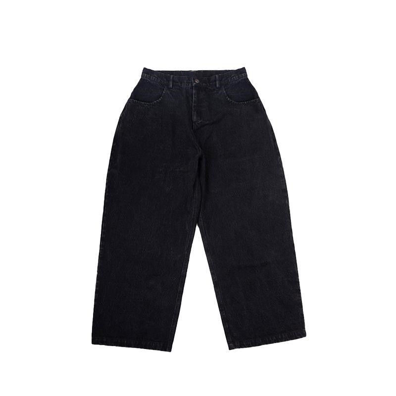 Pantalones vaqueros Vintage de Hip Hop para hombre, Jeans rectos de pierna ancha, informales, con estampado de figuras de moda, Y2k, 2023