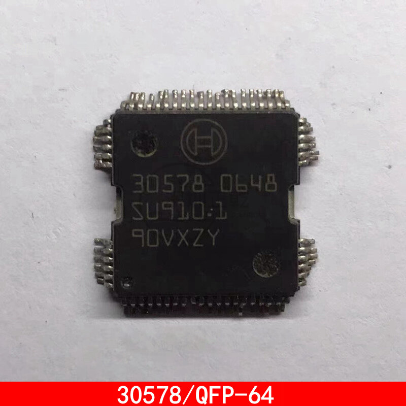 Placa de ordenador con motor de 1-5 piezas, chip IC de conducción de inyección de combustible, 30578 QFP-64