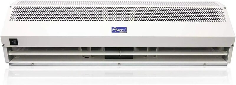 Awoco 36" Super Power 2 Speeds 1200CFM Commercial Indoor Air Curtain, UL Certified, 120V Unheated - Door Switch Included
