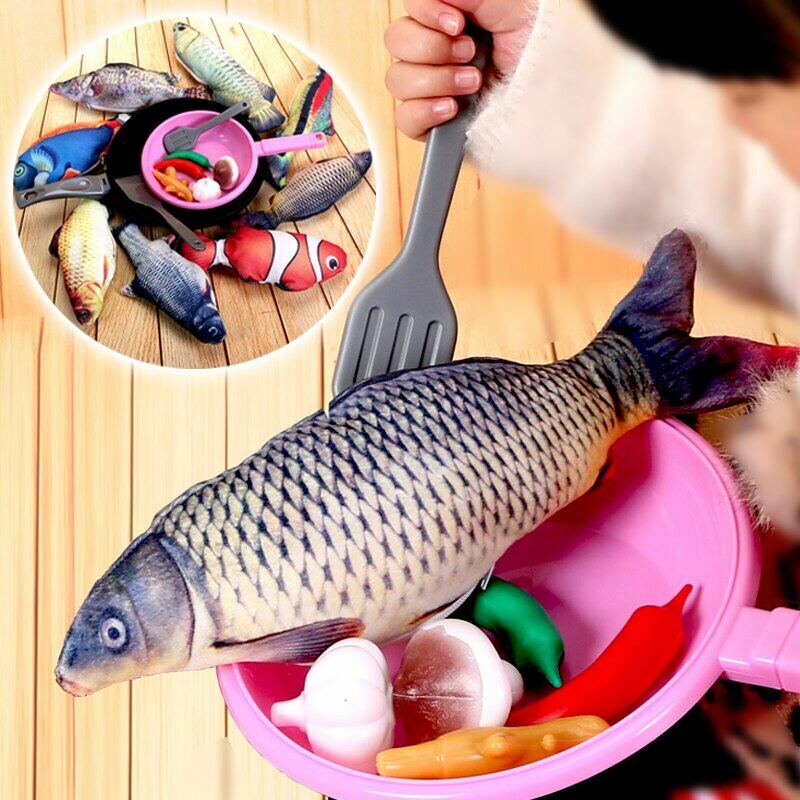 Hot Children's Toy Electric Fish Will Jump and Move To Sleep Fake Fish Electric Pat Fish To Coax Baby Toy Fish Toy Sleeping Baby