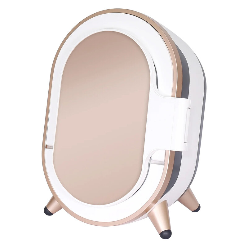 Sistema coreano de análise de pele facial máquina espelho mágico testador facial analisador de câmera 4D para cuidados com a pele, m9, 2024