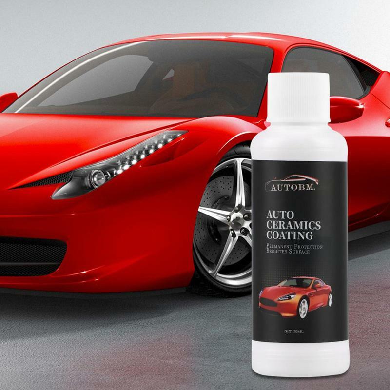Recubrimiento cerámico de pintura de coche, agente de recubrimiento de coche de capa rápida, cera protectora hidrofóbica y Uv, también de larga duración