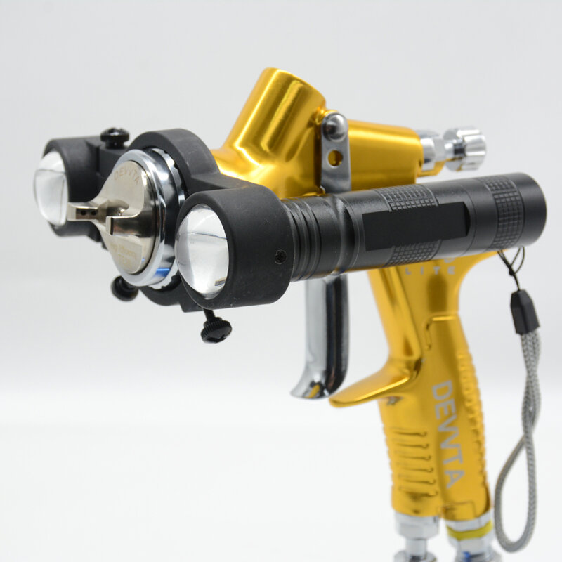 Spray gun lighting airbrush light searchlight universal spray gun light adjustable size Fit all Spray Gun night work