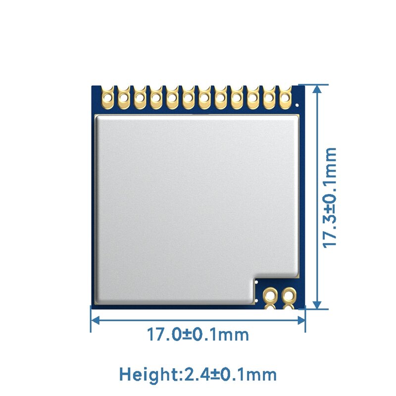 RF1212-Высокая чувствительность-139 дБм и ультра-низкий уровень мощности 20dBm SX1212 470 МГц RF модуль