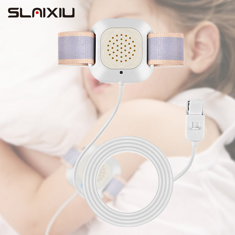 Bedwetting Alarm สำหรับชายหญิง USB ชาร์จ Pee ปลุกนาฬิกาปลุกเสียงและการสั่นสะเทือน Bedwetting Sensor สำหรับเด็กผู้ใหญ่
