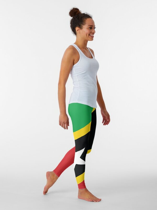 Kitts En Nevis Nationale Vlag Leggings Fitness Kleding Workout Kleding Voor Vrouwen Oefenkleding Voor Vrouwen
