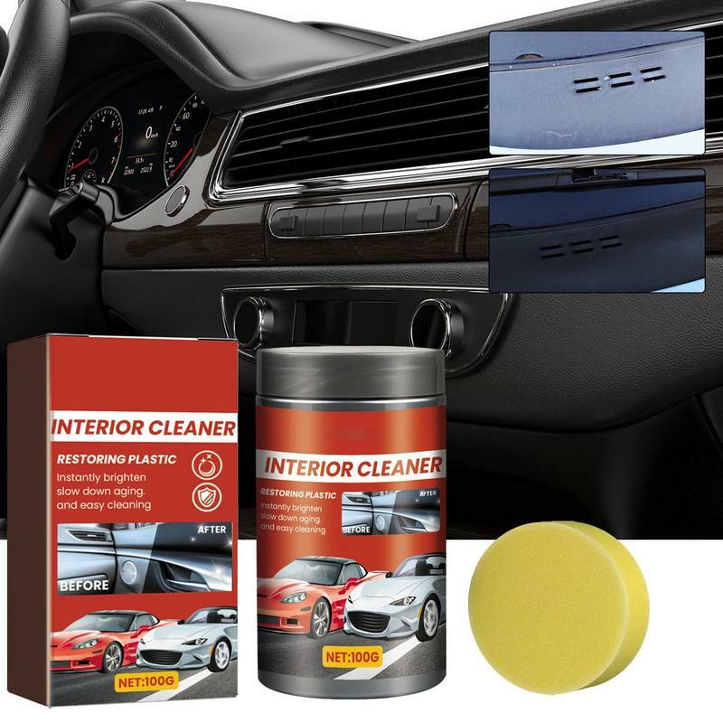 Dashboard Cleaner Restorer Protectant Quick Detailer Vehicle Detailing & Restoration Cream Polishing Car Dashboard Stain Remover