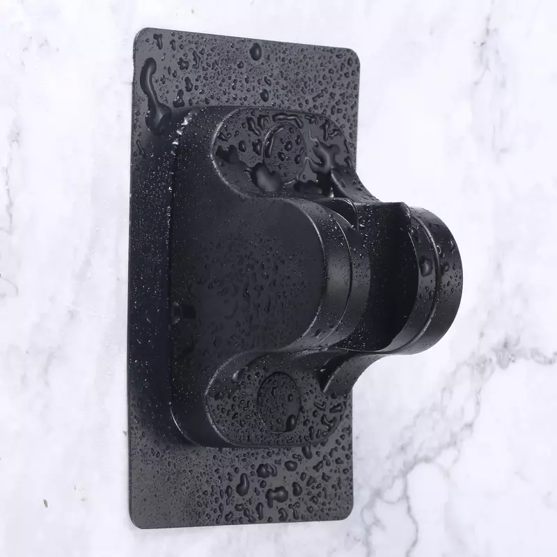 Self-adhesive Shower Head Holder Adjustable Punch Free Bathroom Bidet Shower Head Stand Bracket Wall Mounted Kitchen Accessories