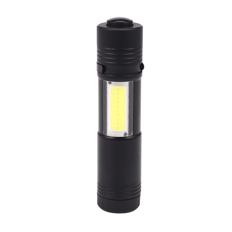 미니 휴대용 알루미늄 LED 손전등 XPE 및 COB 작업등 랜턴, 강력한 펜 토치 램프, 4 가지 모드 사용, 14500 또는 AA, Q5, 신제품