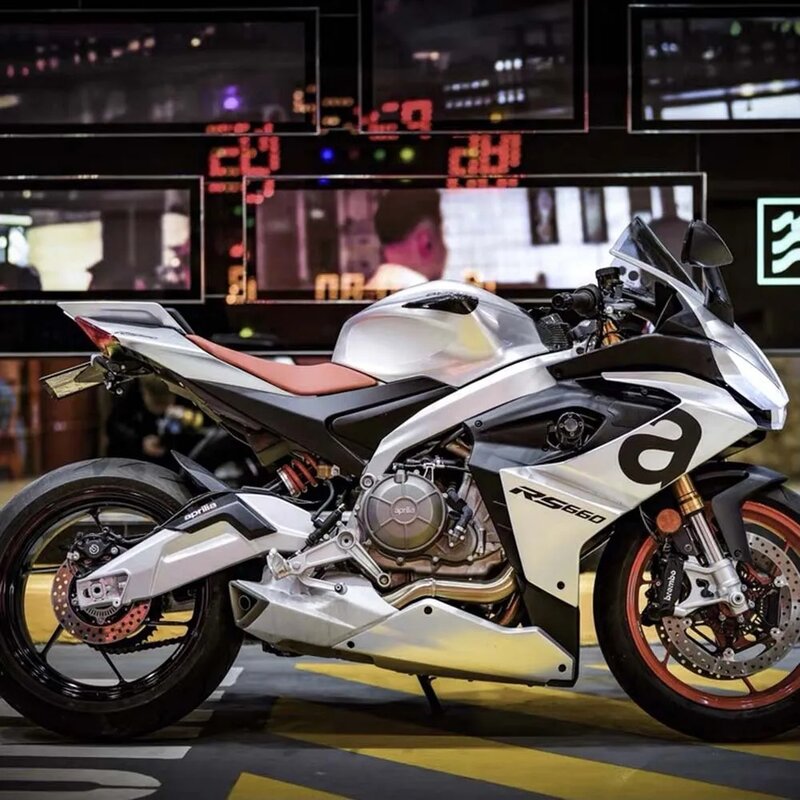 Dla Aprilia RS660 futerał ochronny na zbiornik paliwa motocykl zmodyfikowana osłona 660 osłona suwaków 2021 2022 2023