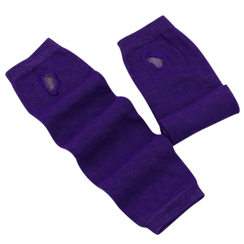 UV để bảo vệ tay áo co giãn đan bảo vệ cánh tay sọc không ngón tay