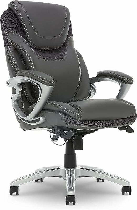 BRYCE-Chaise de bureau ergonomique, fauteuil de bureau d'ordinateur avec technologie lombaire AIR Danse etée