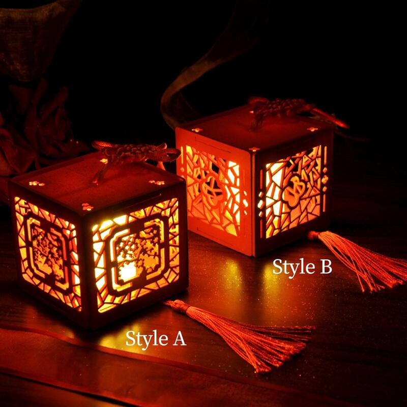 Ręcznie robiony chiński lampion na prezent dekoracje do domu na imprezę walentynkowy