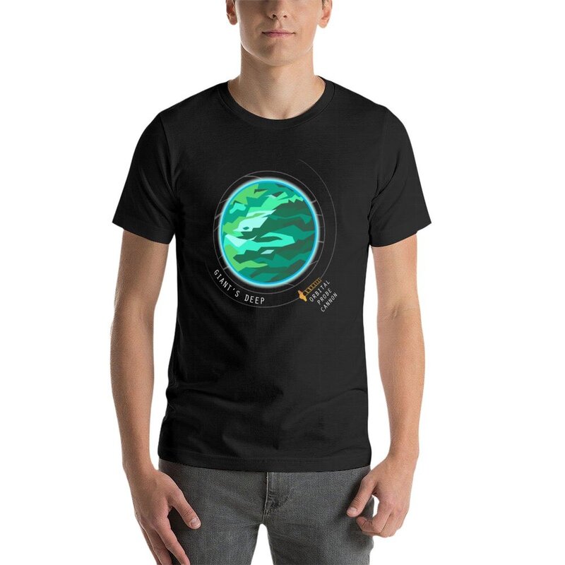 Koszulka hipisowska z głębokim T-Shirt olbrzyma