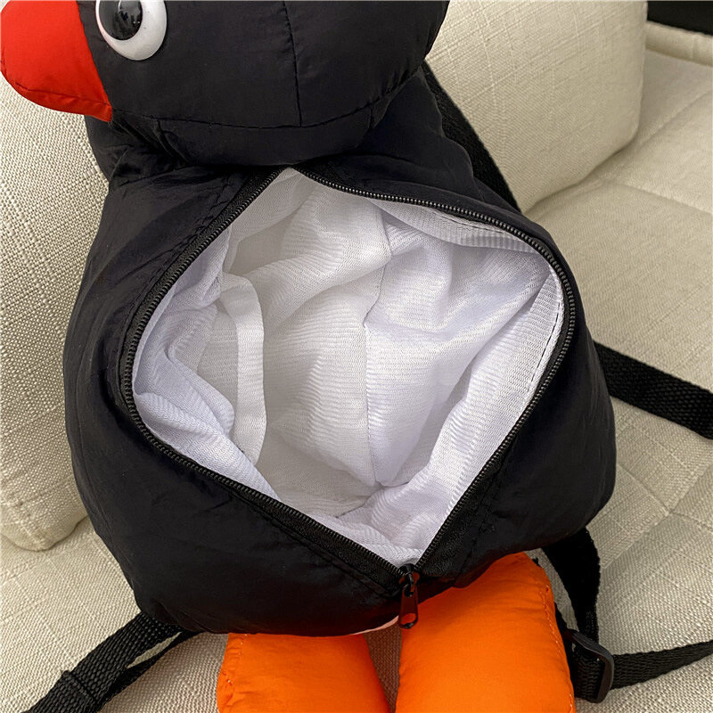 الكرتون البطريق أفخم حقيبة يد للأطفال ، حقيبة ظهر Kawaii ، حقيبة الكتف لينة عادية ، حقيبة سفر ، مصمم الازياء ، الفتيات ، النساء ، الفتيات ، لطيف
