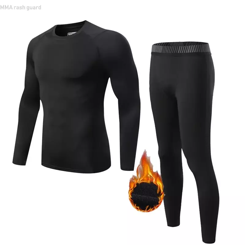 Thermal Winter Second Men's Suit Underwear Bottom Shirt Autumn In Skin Kids 1 Long-sleeved Sports Fleece 2