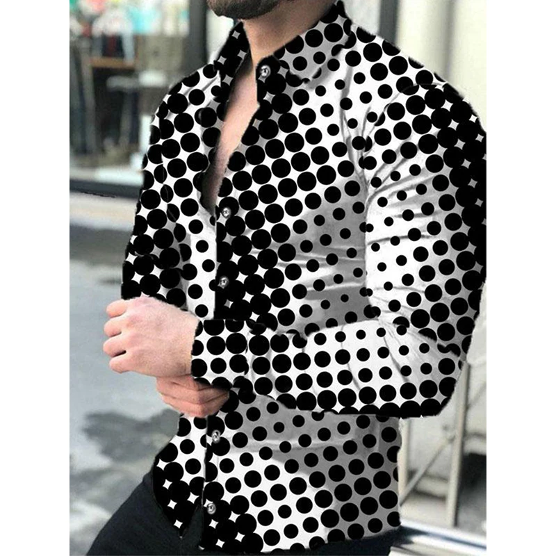 Camisa de negocios Noble ball para hombre, camisa con estampado 3D de llama, informal, de manga larga, con botones, a la moda, s-6XL de verano